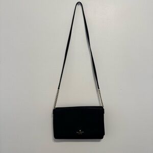 Kate Spade Black Flap Crossbody Bag